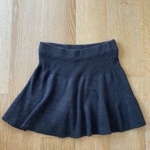 Nordstrom gray sweater skirt (medium)
